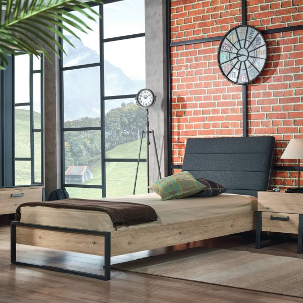 سرير مفرد مائل 100*200 ايروني