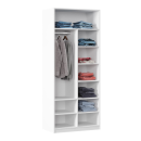 خزانة دفتين ابيض (PLUS)