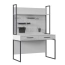 LEGEND STUDY DESK AND TOP UNIT U ULT_WHITE