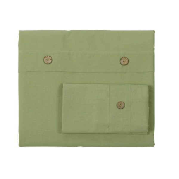 DUVET COVER SET BOHO GREEN (160X220)