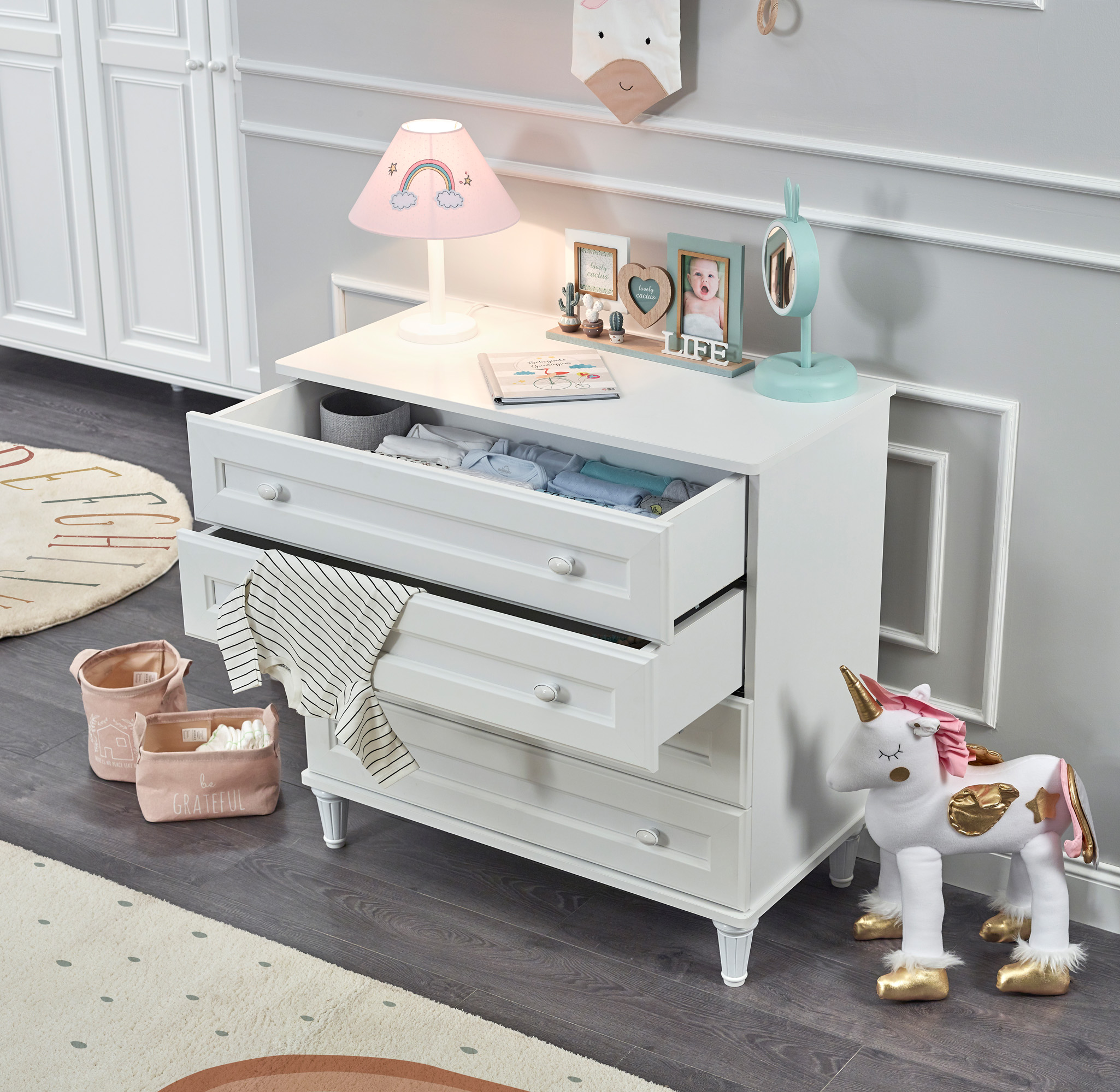 LORA CHIFFONIER U ULT_WHITE - Image 2