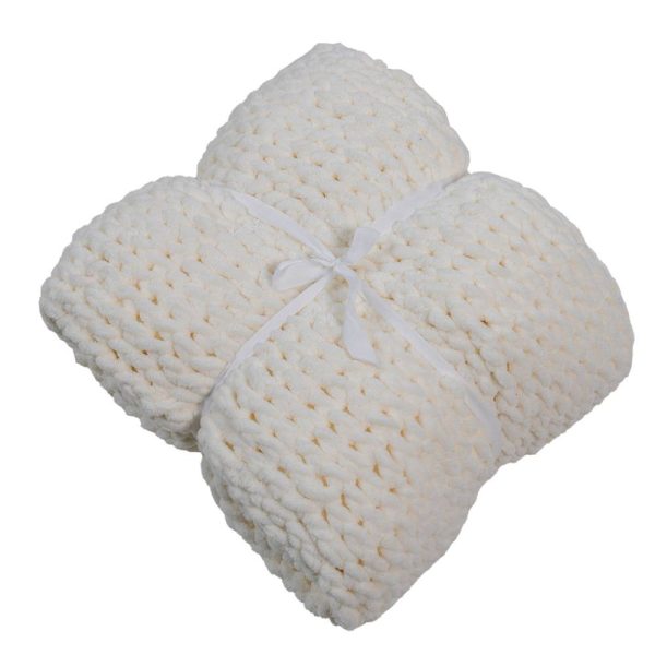 FLOPPY BLANKET ECRU (130X170)