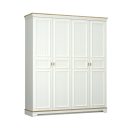 MONTE 4 DOORS WARDROBE CREAM