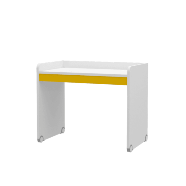 NEO STUDY DESK SMALL U YELLOW