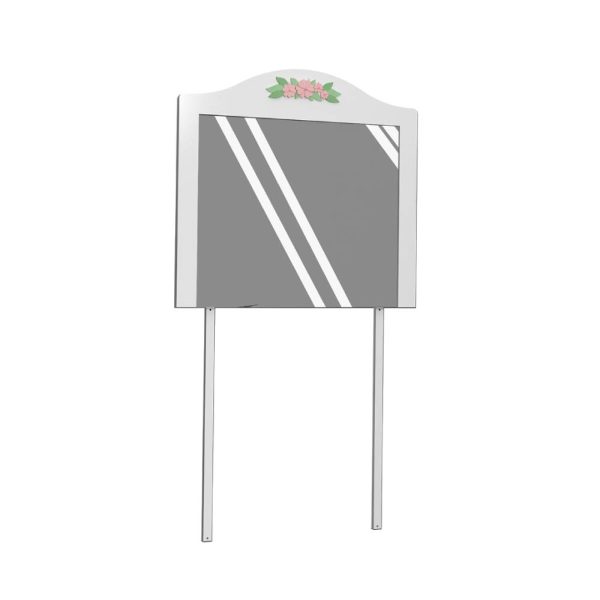 BIANCA CHIFFONIER MIRROR ULTRA WHITE